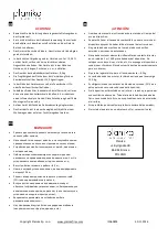 Preview for 4 page of Planika Rondo Commerce Instruction Manual