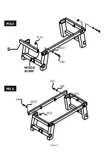 Предварительный просмотр 7 страницы Plank & Hide ISAAC Assembly Instructions Manual