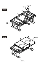 Предварительный просмотр 8 страницы Plank & Hide Lucas Table Assembly Instructions Manual