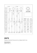 Предварительный просмотр 1 страницы Plankton Electronics ZAPS Operation Manual