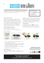 Preview for 3 page of PLANT!T Herb Garden Quick Start Manual