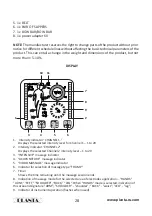 Предварительный просмотр 28 страницы PLANTA EMS-750 Manual