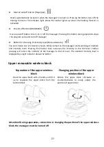 Preview for 21 page of PLANTA MF-20 User Manual