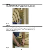 Preview for 11 page of Plantation SLAT PORCH SWING 850 Instructions Manual