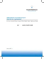 Plantronics APC-4 Quick Start Manual preview