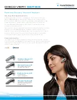 Предварительный просмотр 1 страницы Plantronics .Audio 650 Specifications