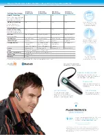 Предварительный просмотр 2 страницы Plantronics .Audio 650 Specifications