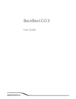 Предварительный просмотр 1 страницы Plantronics BackBeat GO 3 User Manual