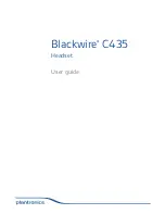 Plantronics Blackwire 435 User Manual предпросмотр