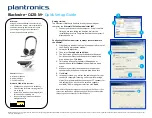 Preview for 1 page of Plantronics Blackwire C420-M Quick Setup Manual