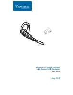 Preview for 1 page of Plantronics Calisto II User Manual