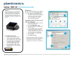 Preview for 1 page of Plantronics Calisto P835-M Quick Setup Manual