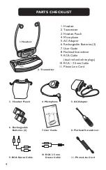 Предварительный просмотр 4 страницы Plantronics Clarity Professional C120 User Manual