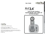 Plantronics CLARITY XLC3.4 User Manual preview