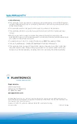 Предварительный просмотр 16 страницы Plantronics CS50 Series User Manual