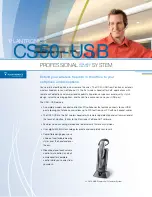 Plantronics CS50-USB Specifications предпросмотр