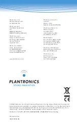 Preview for 35 page of Plantronics DISCOVERY 640X - User Manual