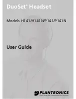 Preview for 3 page of Plantronics DUOPRO P141 User Manual