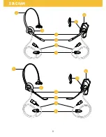 Предварительный просмотр 4 страницы Plantronics DuoSet H141 User Manual