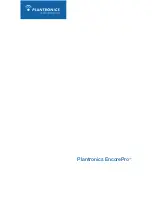 Plantronics EncorePro 79534-01 Quick Manual preview