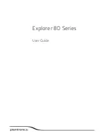 Предварительный просмотр 1 страницы Plantronics Explorer 100 Series User Manual