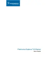 Предварительный просмотр 1 страницы Plantronics EXPLORER 210 User Manual