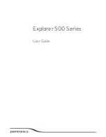 Preview for 1 page of Plantronics Explorer 500 Series User Manual