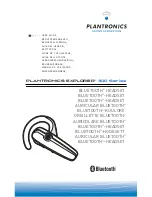 Предварительный просмотр 1 страницы Plantronics EXPLORER Manual