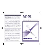 Plantronics M140 User Manual предпросмотр