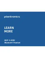 Plantronics M25 Product Manual preview