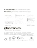 Preview for 12 page of Plantronics MARQUE A170 Get Started