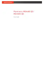 Plantronics MDA480 QD User Manual preview