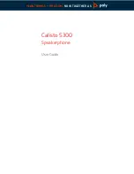 Preview for 1 page of Plantronics Poly Calisto 5300 User Manual