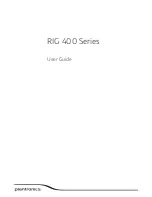 Preview for 1 page of Plantronics RIG 400 Series User Manual