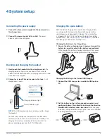 Предварительный просмотр 8 страницы Plantronics Savi W445A User Manual