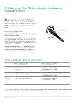 Предварительный просмотр 12 страницы Plantronics Savi WT1/T User Manual