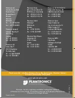 Preview for 1 page of Plantronics Tristar User Manual