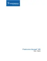 Plantronics VOYAGER 835 User Manual предпросмотр