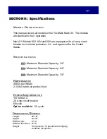 Preview for 6 page of Plas-Ties TIE-MATIC 603 Operating Manual