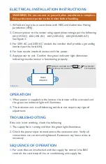 Предварительный просмотр 3 страницы Plasma Air PA600 Series Installation, Operation & Maintenance Manual