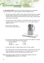 Предварительный просмотр 22 страницы PlasmaMade GUC 1214 Installation And User Manual