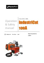 Preview for 1 page of PlasmaPart IndustriCut 100A Operation & Safety Manual