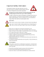 Предварительный просмотр 3 страницы PlasmaPart PlasmaOne 50A Operation & Safety Manual