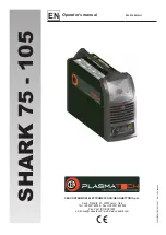 PLASMATECH SHARK 105 Operator'S Manual предпросмотр