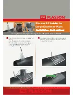 Предварительный просмотр 1 страницы Plasson EF Saddle Installation Instructions