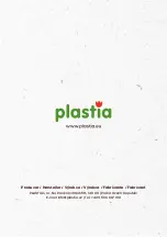 Предварительный просмотр 9 страницы plastia 1909773007 User Manual