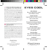 Plastimea EYES COOL User Manual предпросмотр