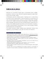 Предварительный просмотр 14 страницы Plastimea MEASAUNA Manual