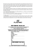 Preview for 10 page of Plastimo RESCUE 7x50 Instructions For Use And Maintenance Manual