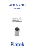 Preview for 1 page of Platek Incasso 400 NANO Installation Instructions